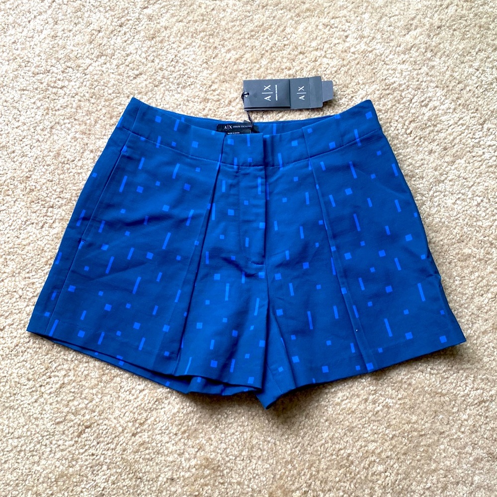Armani Exchange High Waist Shorts